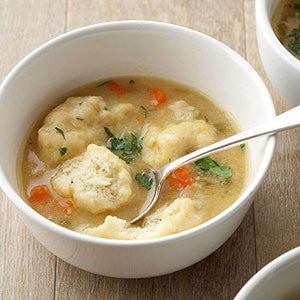 Chicken soup with dumplings MONDAY